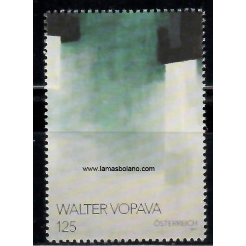 SELLOS AUSTRIA 2017 - WALTER VOPAVA - 1 VALOR - CORREO 