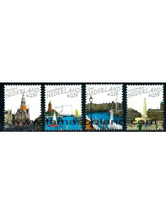 SELLOS HOLANDA 2005 - IMAGENES DE LOS PAISES BAJOS - 4 VALORES - CORREO