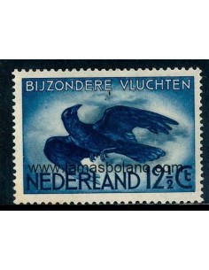 SELLOS HOLANDA 1938 - VUELOS ESPECIALES - 1 VALOR * FIJASELLO - AEREO