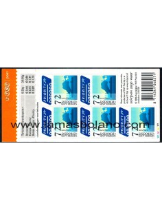 SELLOS HOLANDA 2006 - HECHO EN HOLANDA PATIN SOBRE HIELO - 5 VALORES AUTOADHESIVOS CARNET - CORREO