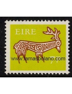 SELLOS IRLANDA 1968-69 SERIE CORRIENTE ANIMALES ESTILIZADOS - 1 VALOR - CORREO