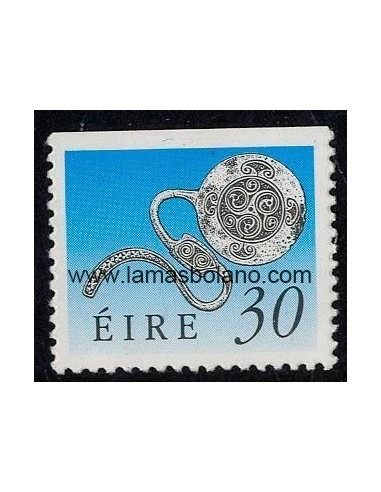 SELLOS IRLANDA 1990 PATRIMONIO Y TESOROS IRLANDESES - 1 VALOR SIN DENTAR ARRIBA - CORREO