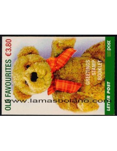 SELLOS IRLANDA 2002 SELLOS DE DESEOS JUGUETES ANTIGUOS - CARNET 10 VALORES 2