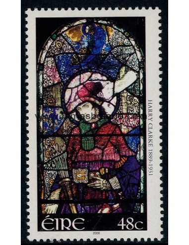 SELLOS IRLANDA 2006 HARRY CLARKE- 1 VALOR - CORREO