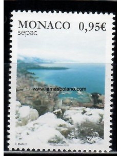 SELLOS MONACO 2018 - SEPAC - 1 VALOR - CORREO