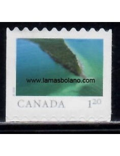 SELLOS CANADA 2018 - ISLA - 1 VALOR AUTOADHESIVO - CORREO