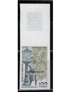 SELLOS FRANCIA 1978 - DÍA DEL SELLO - 1 VALOR SIN DENTAR - CORREO