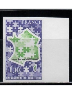 SELLOS FRANCIA 1978 - DELEGACION DE PLANIFICACION DEL TERRITORIO DE ACCION REGIONAL DATAR - 1 VALOR SIN DENTAR - CORREO