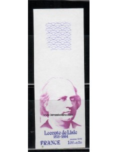 SELLOS FRANCIA 1978 - LEOCONTE DE LISLE - 1 VALOR SIN DENTAR - CORREO
