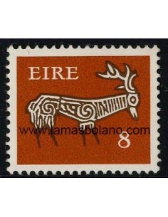 SELLOS IRLANDA 1975 SERIE CORRIENTE ANIMALES ESTILIZADOS - 1 VALOR - CORREO