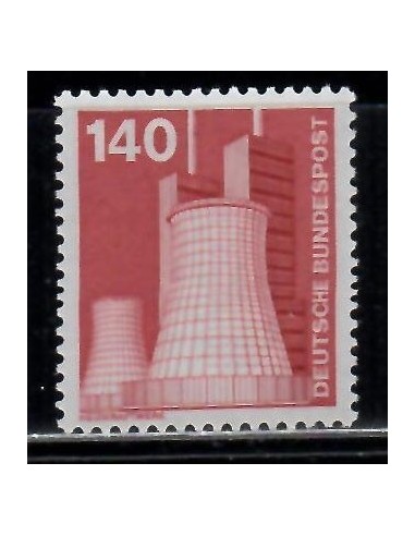 SELLOS ALEMANIA FEDERAL 1975-1976 - INDUSTRIA Y TECNICA - 1 VALOR - CORREO