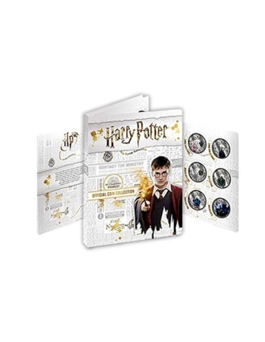 ALBUM COLECCION MONEDAS HARRY POTTER SIN MONEDAS CAPACIDAD 12 MONEDAS