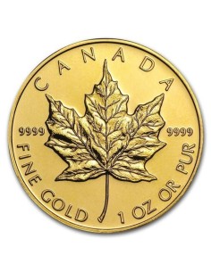 CANADA MONEDA ORO 1 ONZA