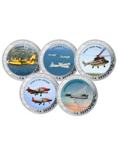 ESPAÑA 2020 HISTORIA DE LA AVIACION A COLOR 4ª SERIE