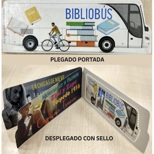 SELLOS ESPAÑA 2020 BIBLIOBUS 1 VALOR