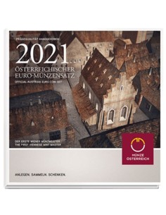 AUSTRIA 2021 EUROSET CARTERITA PRIMERA COMUNIDAD JUDIA EN VIENA