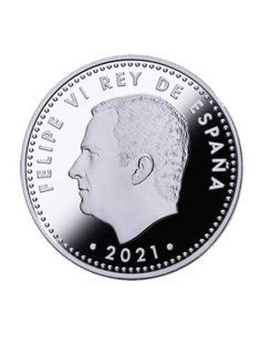 ESPAÑA 2021 450 ANIVERSARIO BATALLA DE LEPANTO 10 EUROS PLATA CON COLOR PROOF 2