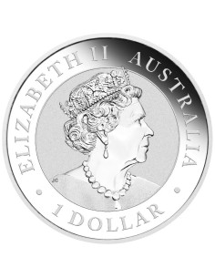 AUSTRALIA 2021 KOALA 1 DÓLAR ONZA PLATA 2