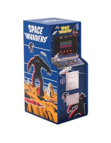 NIUE MONEDA PLATA INVASORES DEL ESPACIO SPACE INVADERS MARCIANITOS 40 ANIVERSARIO A COLOR LENTICULAR PROOF