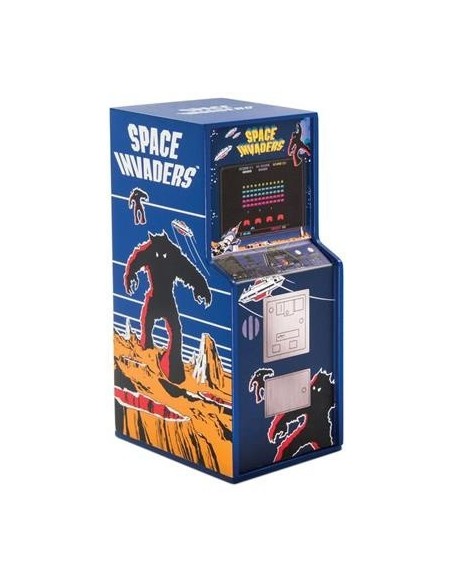 NIUE MONEDA PLATA INVASORES DEL ESPACIO SPACE INVADERS MARCIANITOS 40 ANIVERSARIO A COLOR LENTICULAR PROOF