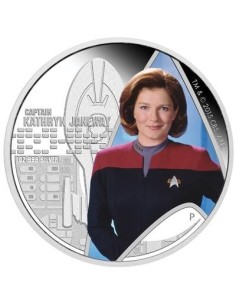 Star Trek 2018 Monedas Voyager & Captain Kathryn Janeway 2