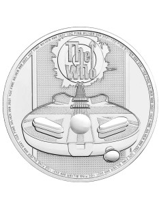 INGLATERRA 2021 THE WHO 2 LIBRAS ONZA PLATA