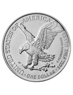 ESTADOS UNIDOS 2021 AGUILA "TIPO 2" DOLAR ONZA PLATA