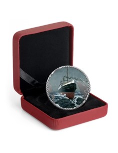 MONEDA CANADA 2018 20 DOLARES PLATA A COLOR HUNDIMIENTO DEL PRINCESA SOFIA SS PROOF 2