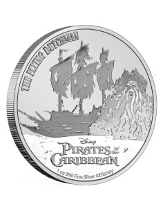 NIUE 2021 PIRATAS DEL CARIBE: EL HOLANDÉS ERRANTE