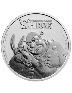 NIUE 2021 SHREK ONZA PLATA