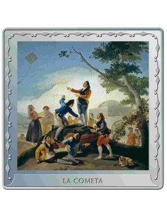 ESPAÑA 2021 275 ANIVERSARIO FRANCISCO DE GOYA - LA COMETA 10 EURO
