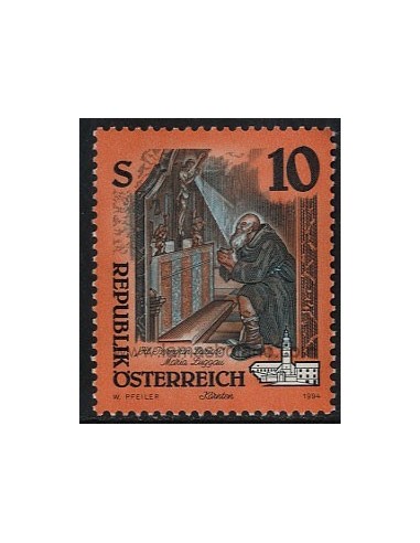 SELLOS DE AUSTRIA 1994 - MONASTERIO DE MARIA LUGGAU EN CARINTHIE - 1 VALOR - CORREO