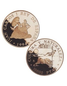 MONEDA ESPAÑA 1994 - CULTURA Y NATURALEZA CINCUENTIN GOYA - FNMT