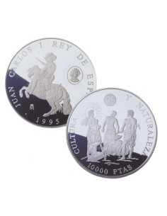 ESPAÑA 1995 CONDE DUQUE DE OLIVARES  CINCUENTÍN PLATA