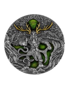 NIUE 2022 CERNUNNOS 5 DÓLARES PLATA