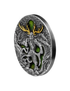 NIUE 2022 CERNUNNOS 5 DÓLARES PLATA 2