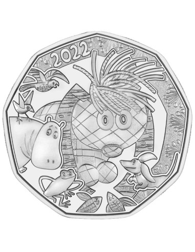 AUSTRIA 2022 LITTLE -I-AM-ME 5 EURO PLATA
