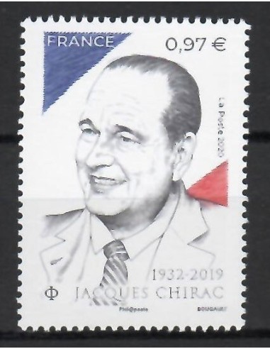 FRANCIA 2020 JACQUES CHIRAC - 1 VALOR