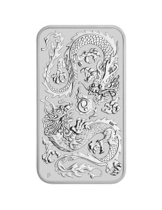 LINGOTE PLATA AUSTRALIA 2020 DRAGON PROOF