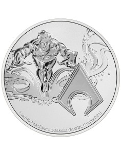 NIUE 2022 AQUAMAN ONZA PLATA 2