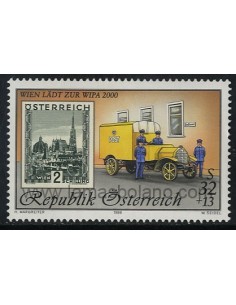 SELLOS DE AUSTRIA 1998 - WIPA 2000 EXPOSICION FILATELICA INTERNACIONAL EN VIENA - 1 VALOR - CORREO