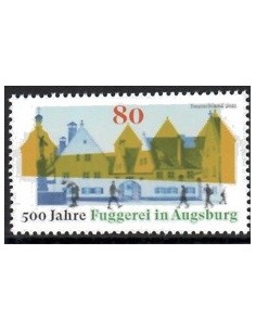 ALEMANIA 2021 FUGGEREI EN AUGSBURG - 1 VALOR CORREO