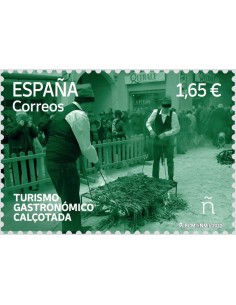 ESPAÑA 2022 CALÇOTADA - SELLO CORREO