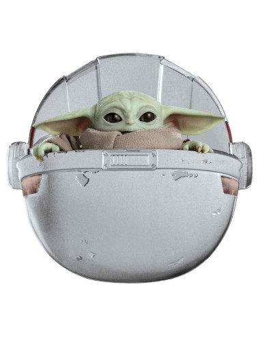 NIUE 2022 GROGU - STAR WARS MANDALORIAN 2 DOLARES PROOF - Moneda 1 Onza Plata