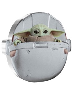 NIUE 2022 GROGU - STAR WARS MANDALORIAN 2 DOLARES PROOF - Moneda 1 Onza Plata