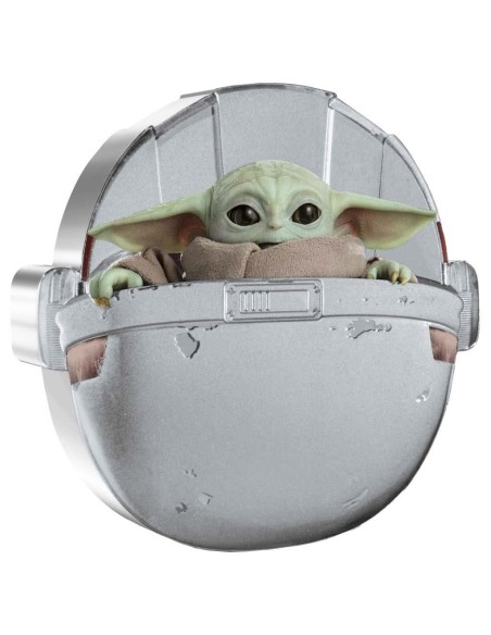 NIUE 2022 GROGU - STAR WARS MANDALORIAN 2 DOLARES PROOF - Moneda 1 Onza Plata