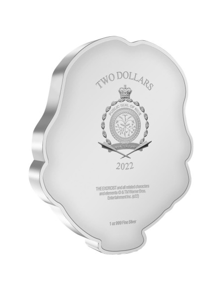 NIUE 2022 EL EXORCISTA - CHIBI - 2 DOLARES PROOF- Moneda 1 Onza Plata