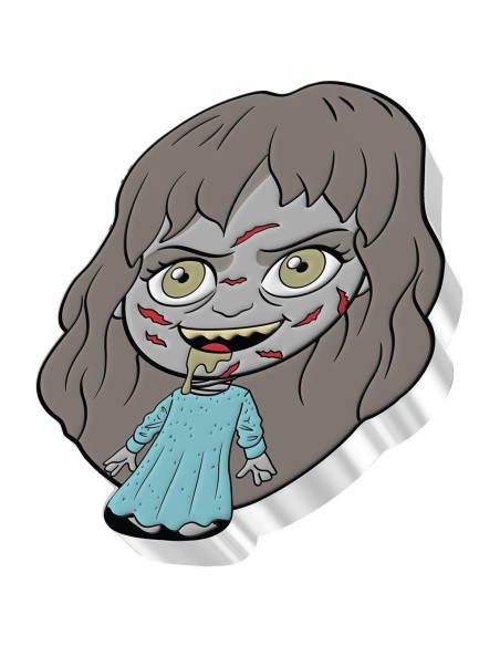 NIUE 2022 EL EXORCISTA - CHIBI - 2 DOLARES PROOF- Moneda 1 Onza Plata