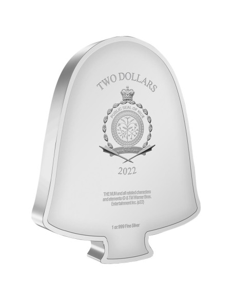 NIUE 2022 LA MONJA - 2 DOLARES - Moneda 1 Onza Plata