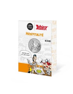 FRANCIA 2022 ASTERIX HOSPITALIDAD (HOSPITALITE) 10 EURO - Moneda Plata 2